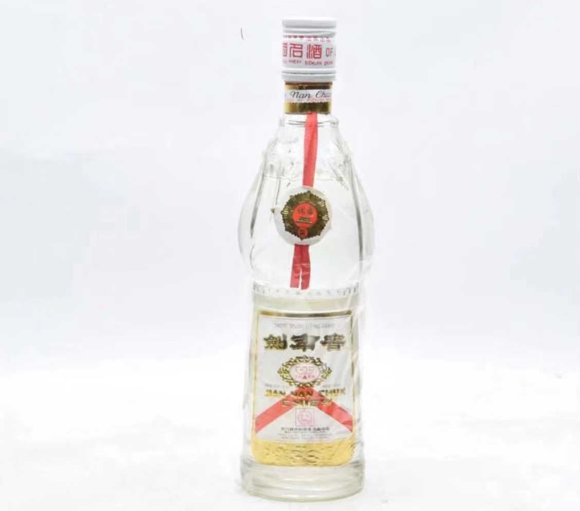 尘中仙专属2002年份库存老剣南52度500ml×6浓香型莲花剑52度500ML