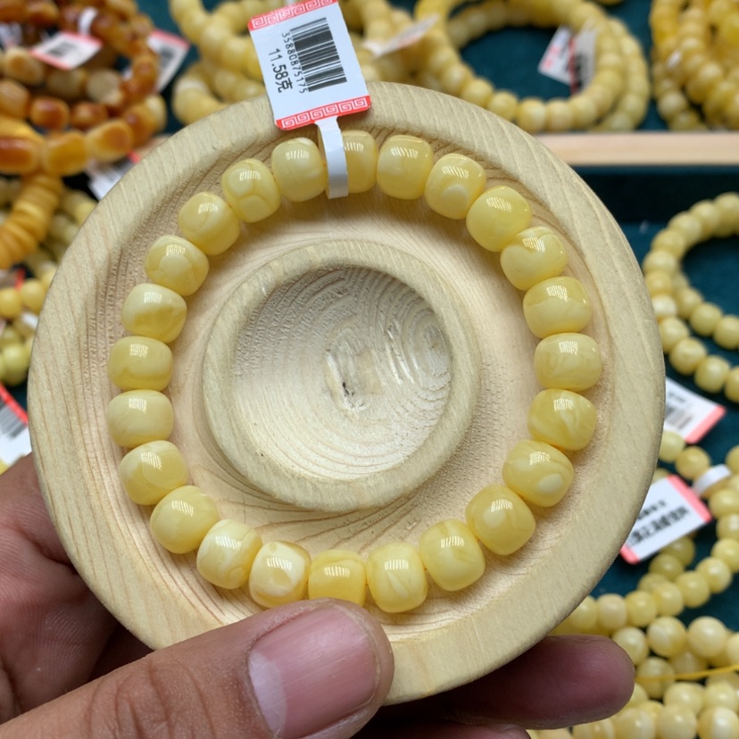 【闪购商品】琥珀手链未镶嵌遵****修