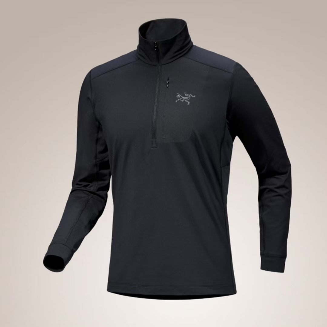 【ARCTERYX/始祖鸟】RHO LT Zip Neck 半拉链立领长袖男款