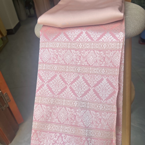 粉色泰国民族布料（非成品）民族风