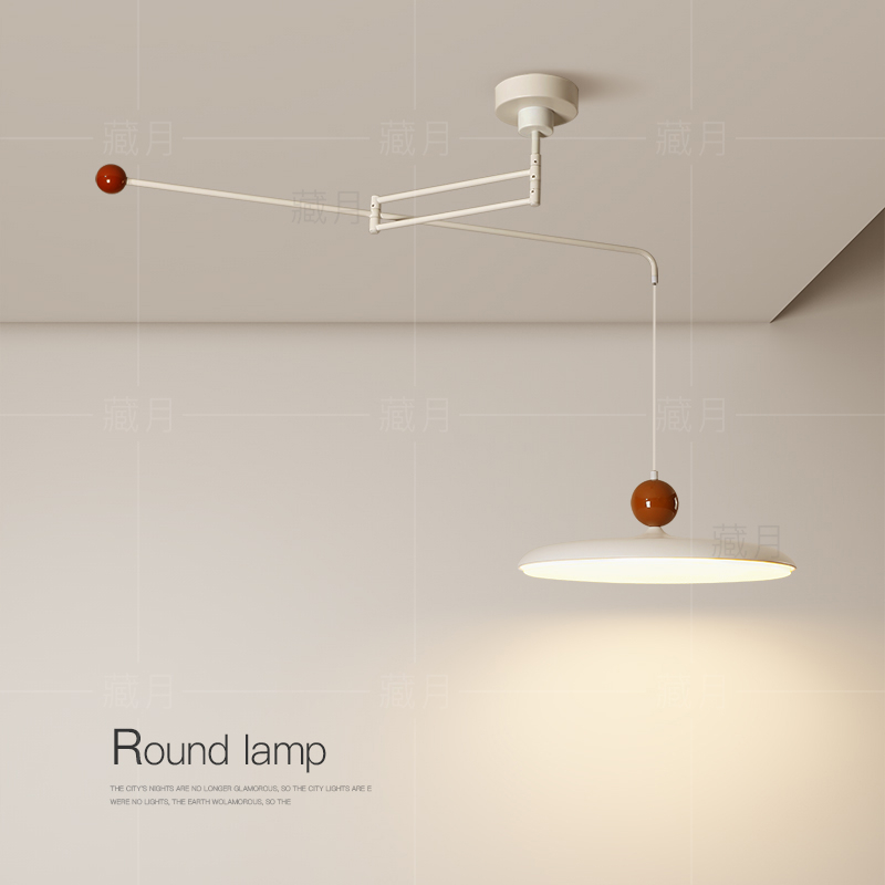 创意led吊灯摇臂餐厅灯可移位吧台餐桌灯客厅卧室灯2024新款灯具