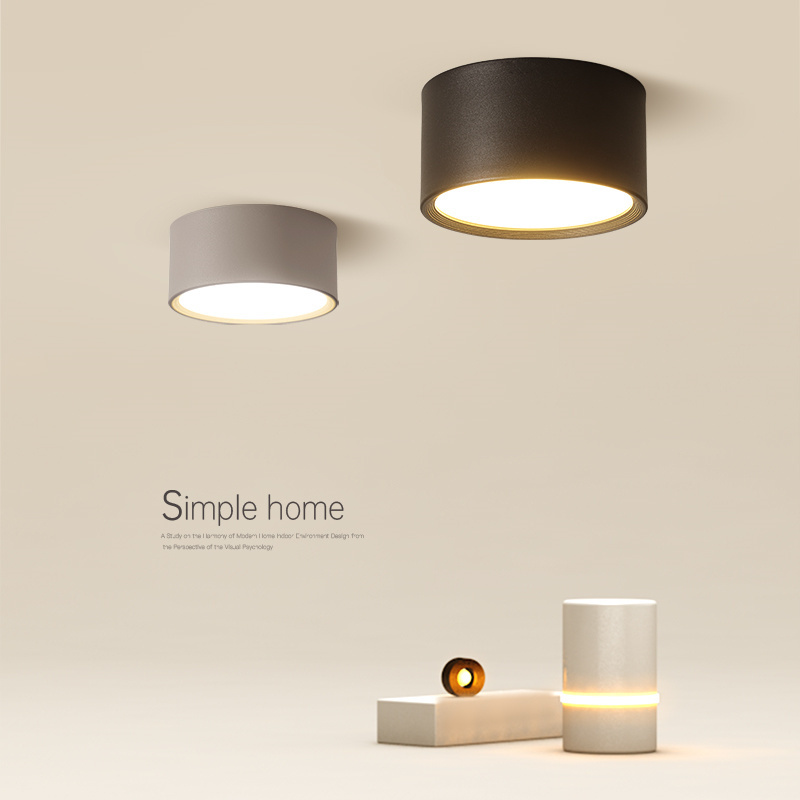 过道灯书房灯走廊灯led吸顶灯客厅灯简约现代筒灯衣帽间灯阳台灯