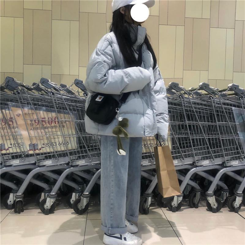 雅鹿2023年新款冬季外套韩系棉衣冬装棉袄面包服羽绒羽绒衣女潮