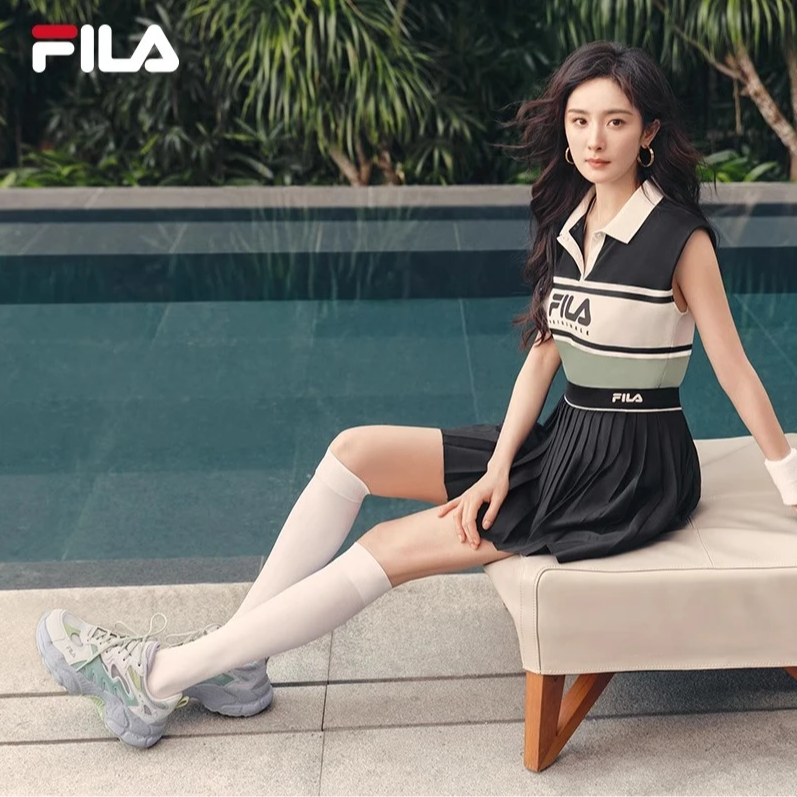 【蕨草鞋】Fila 杨幂同款情侣同款老爹鞋春夏季鞋子F12W/M421106F
