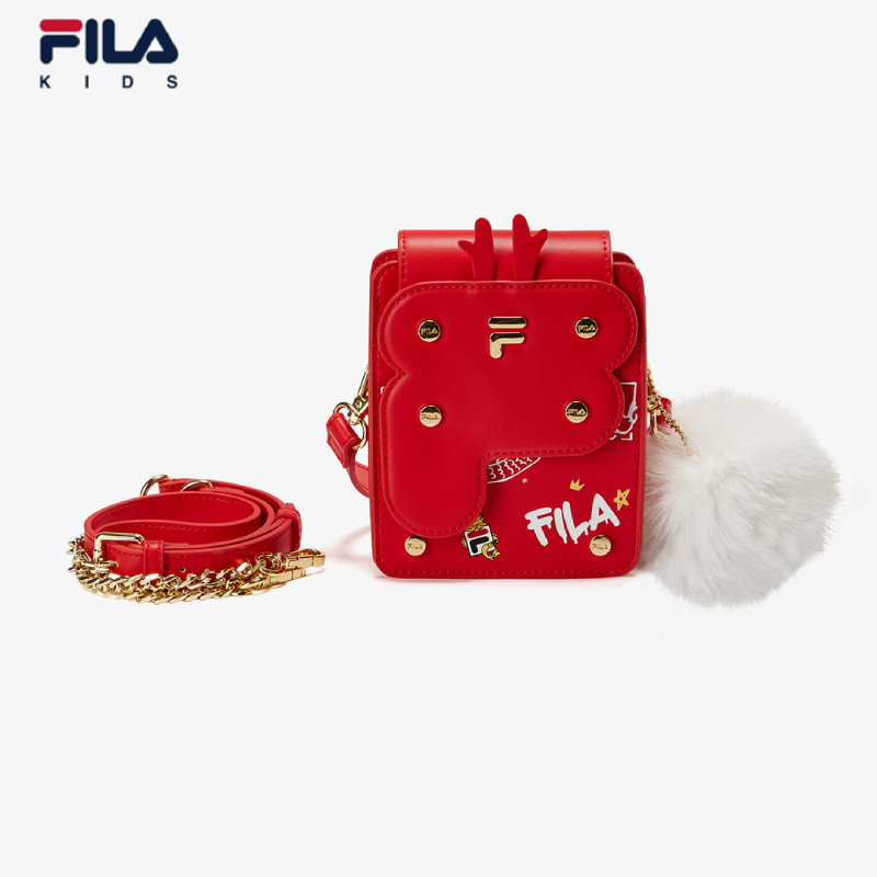 【龙年限定】FILA/斐乐儿童小龙女斜挎包潮流时尚百搭K17G414101F