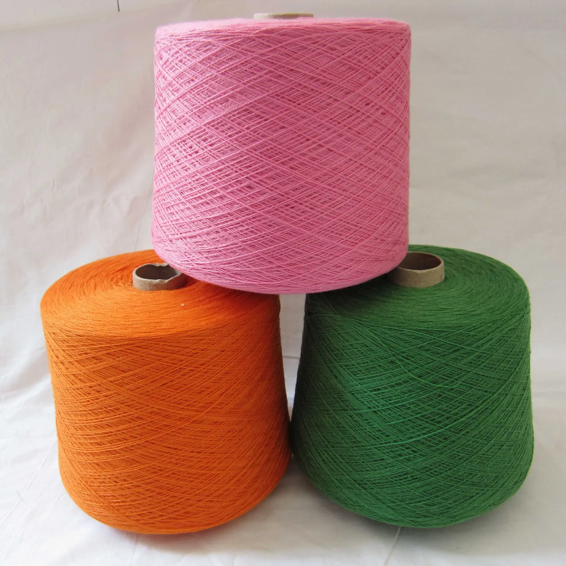 光头哥带你玩羊绒 手工手编  大卷细线机织  牛仔冰丝弹力 5