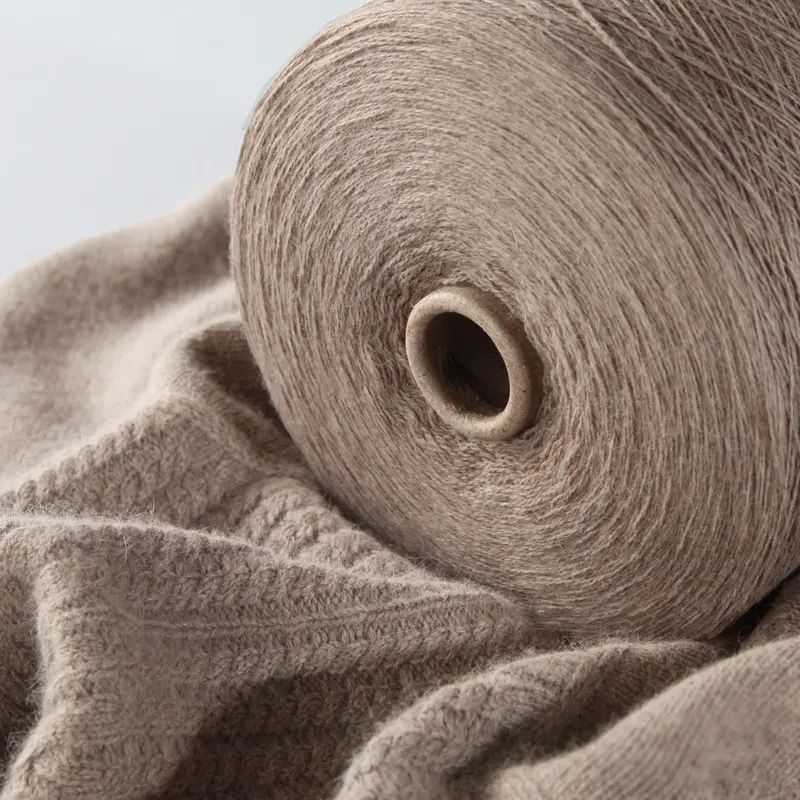 光头哥带你玩毛线 山羊绒手工  柔软 绒毛手编亚麻手编机织粗毛 3