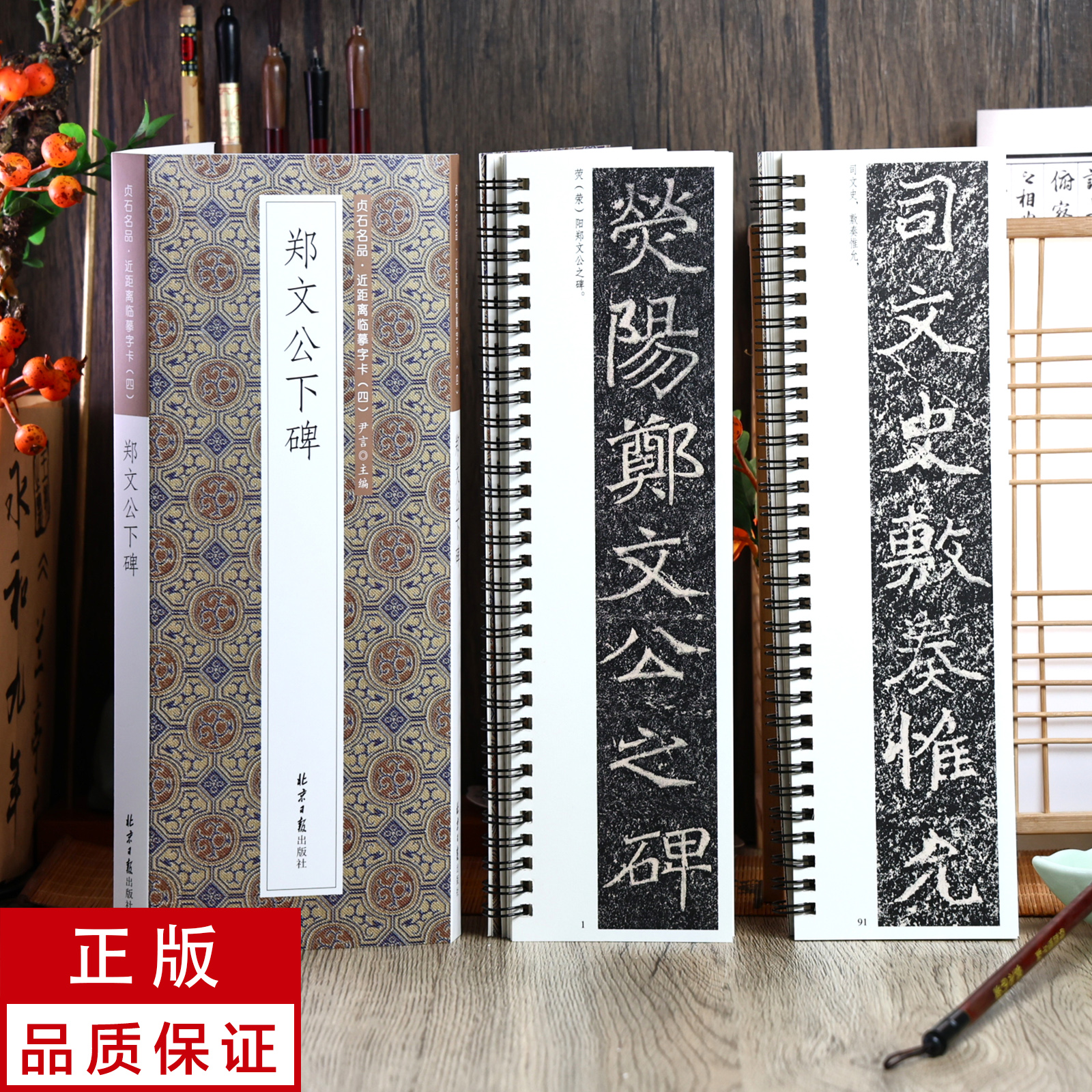 郑文公下碑2册 魏碑 静文轩近距离临摹字帖