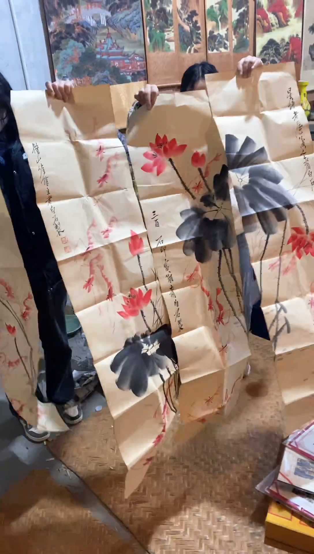 【闪购商品】密胺摆件226四条屏