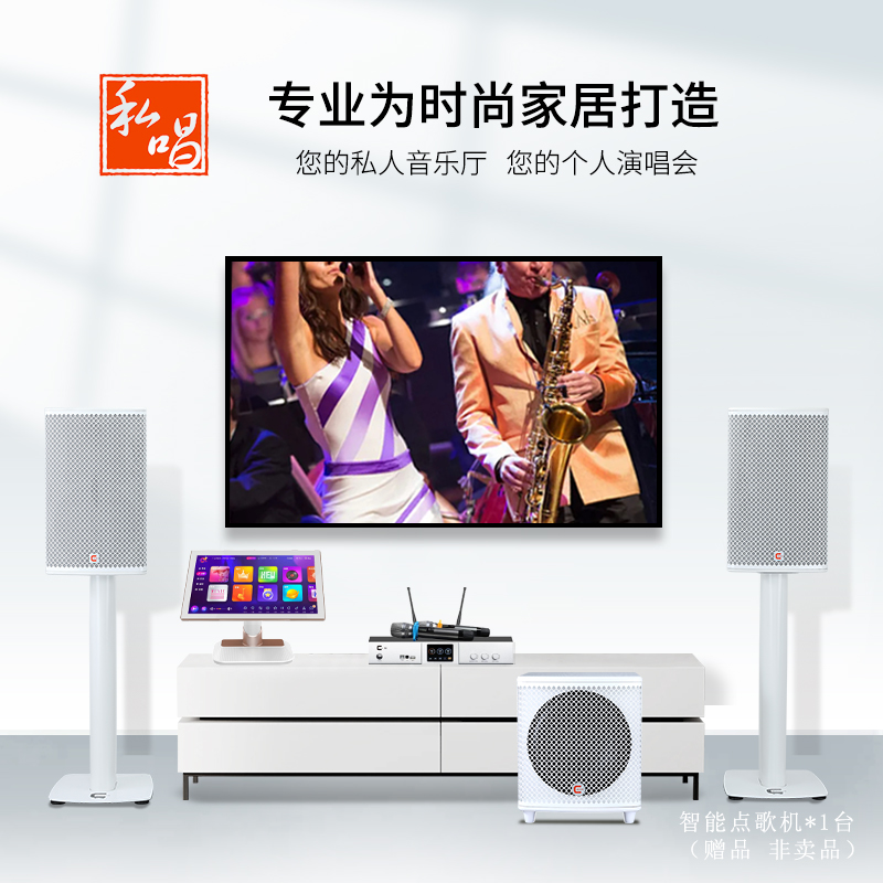 私唱K10家庭KTV音响套装