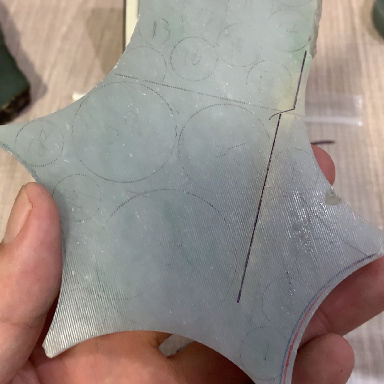 【闪购商品】定制翡翠未镶嵌万*人毛料不包工不包抛