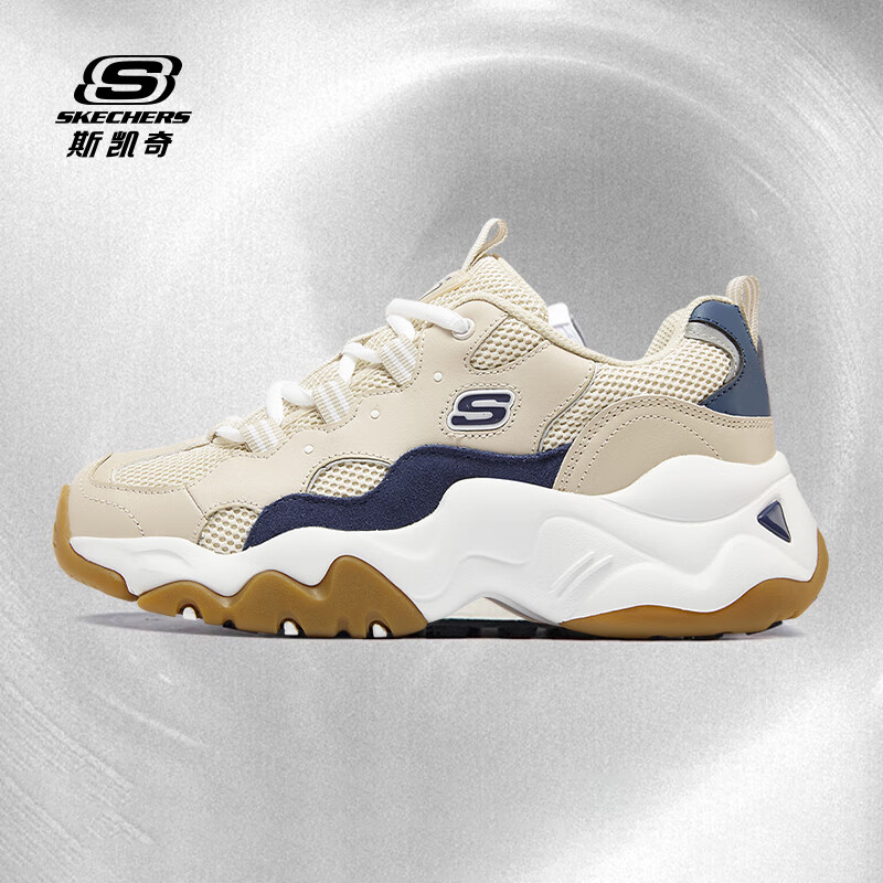 SKECHERS/斯凯奇【奶糕熊】女鞋时尚百搭老爹鞋户外出游穿搭增高鞋商品图