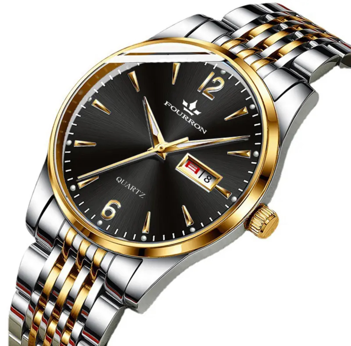 2023高档手表男士全自动机芯表商务休闲潮流夜光防水石英表男时尚