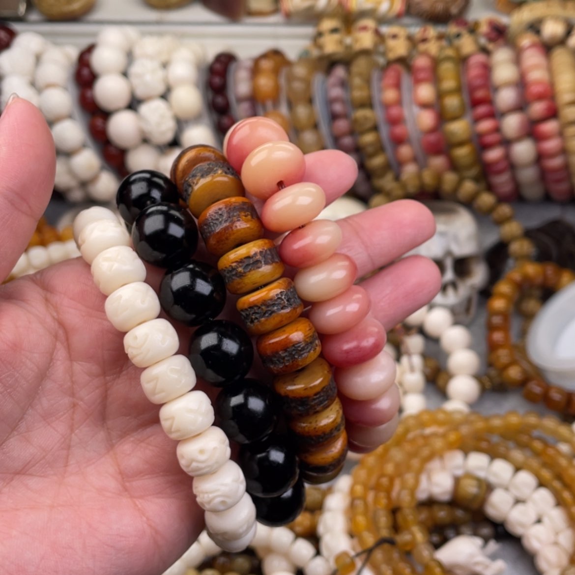 【闪购商品】鹿骨手串/手链M***吴