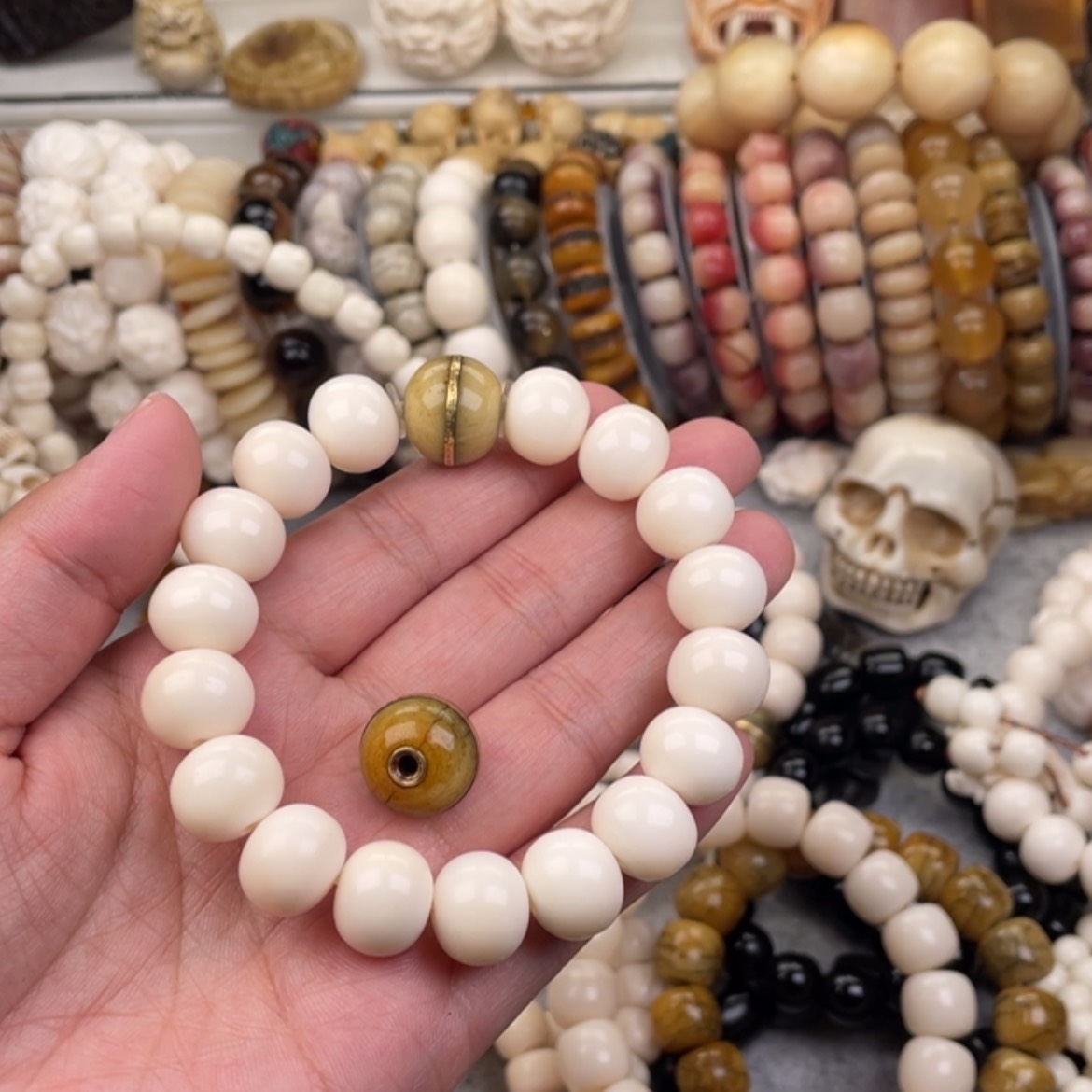 【闪购商品】鹿骨手串/手链我**我