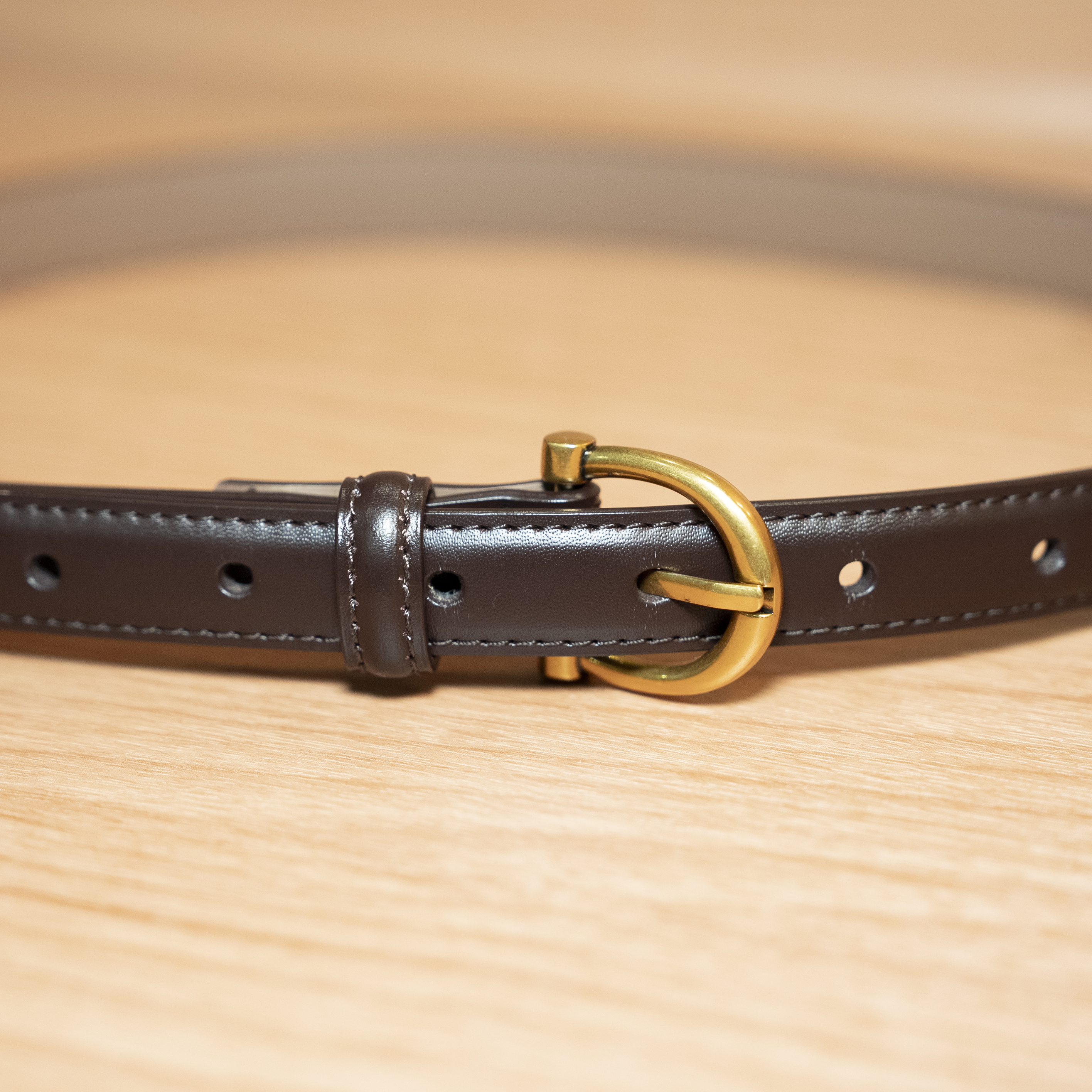 陈佳洁 港风复古皮带针扣时尚百搭腰带J002399