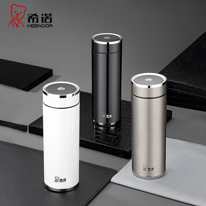 品牌保温杯大容量304不锈钢男士商务水杯带滤网高颜值便携泡茶杯