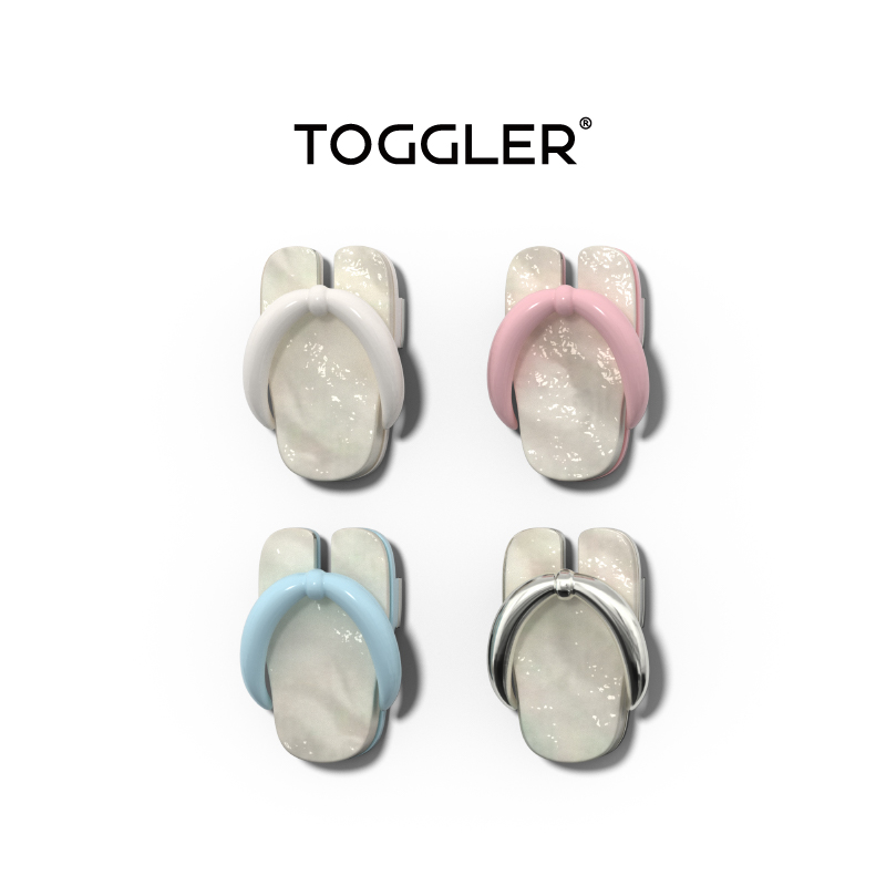 TOGGLER/托格乐 铜合金贝壳耳饰 MINI迷你系列 小拖鞋耳钉