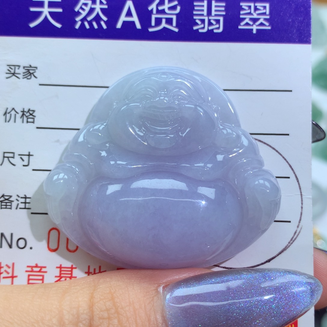 翡翠颈饰未镶嵌佛公