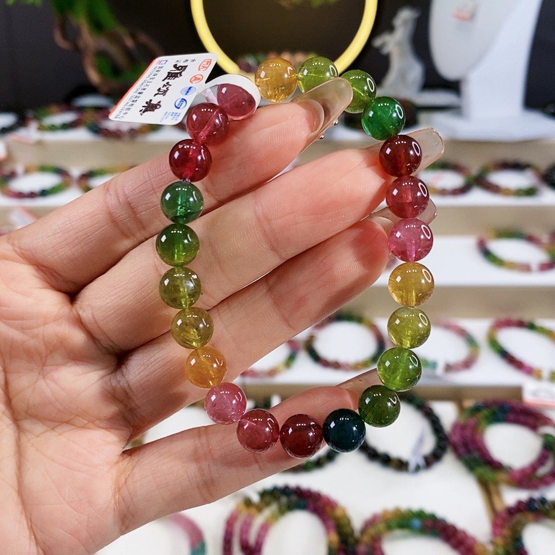 碧玺手链未镶嵌G2402多样性发1