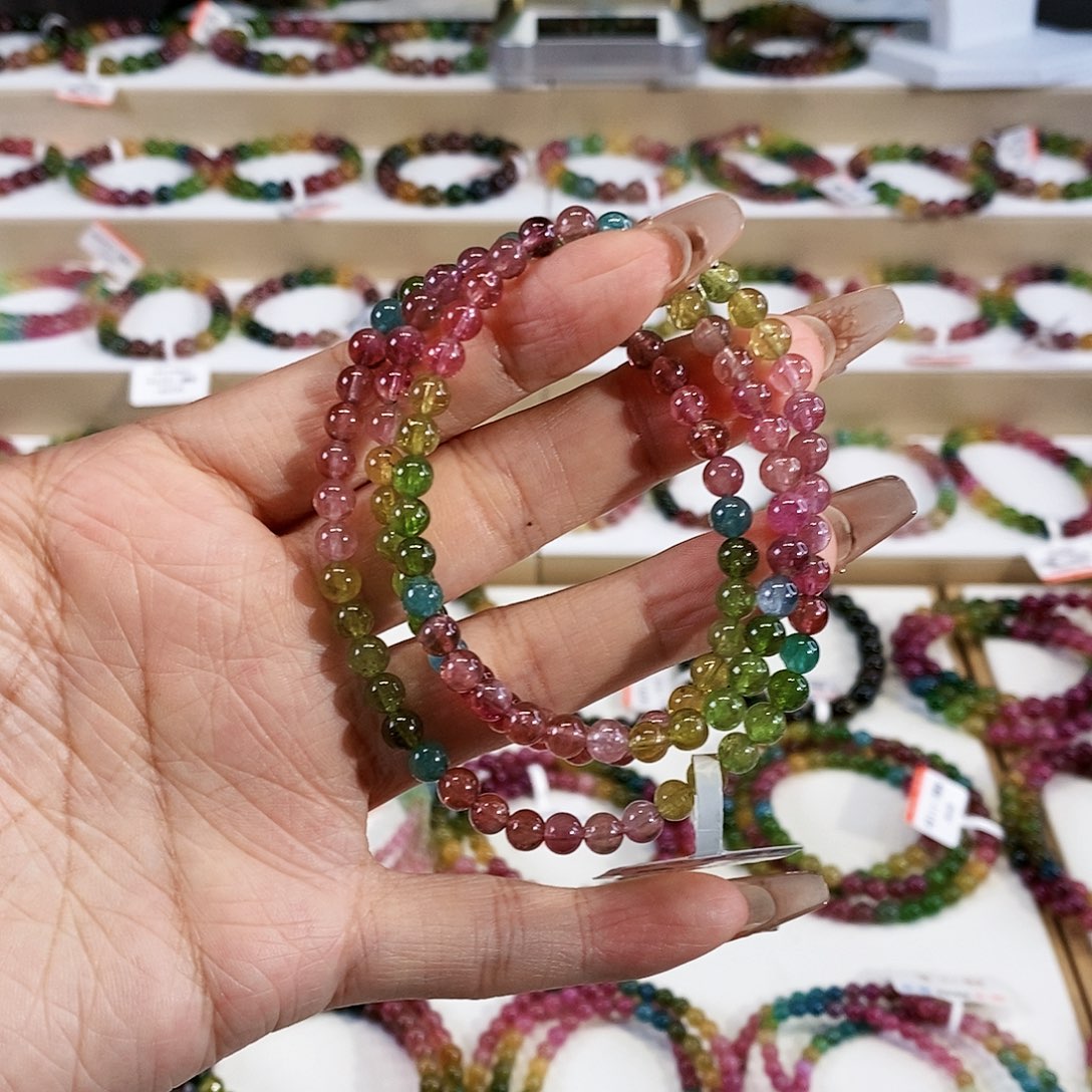 碧玺手链未镶嵌G2055多样性发1