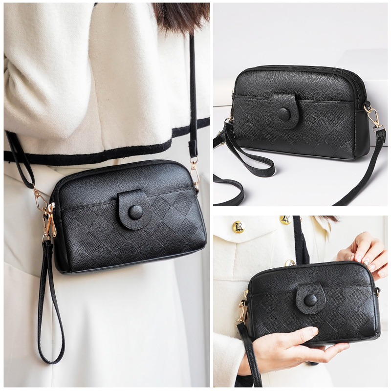 包包女2024新款小方包女士斜挎手机包包中年妈妈零钱包