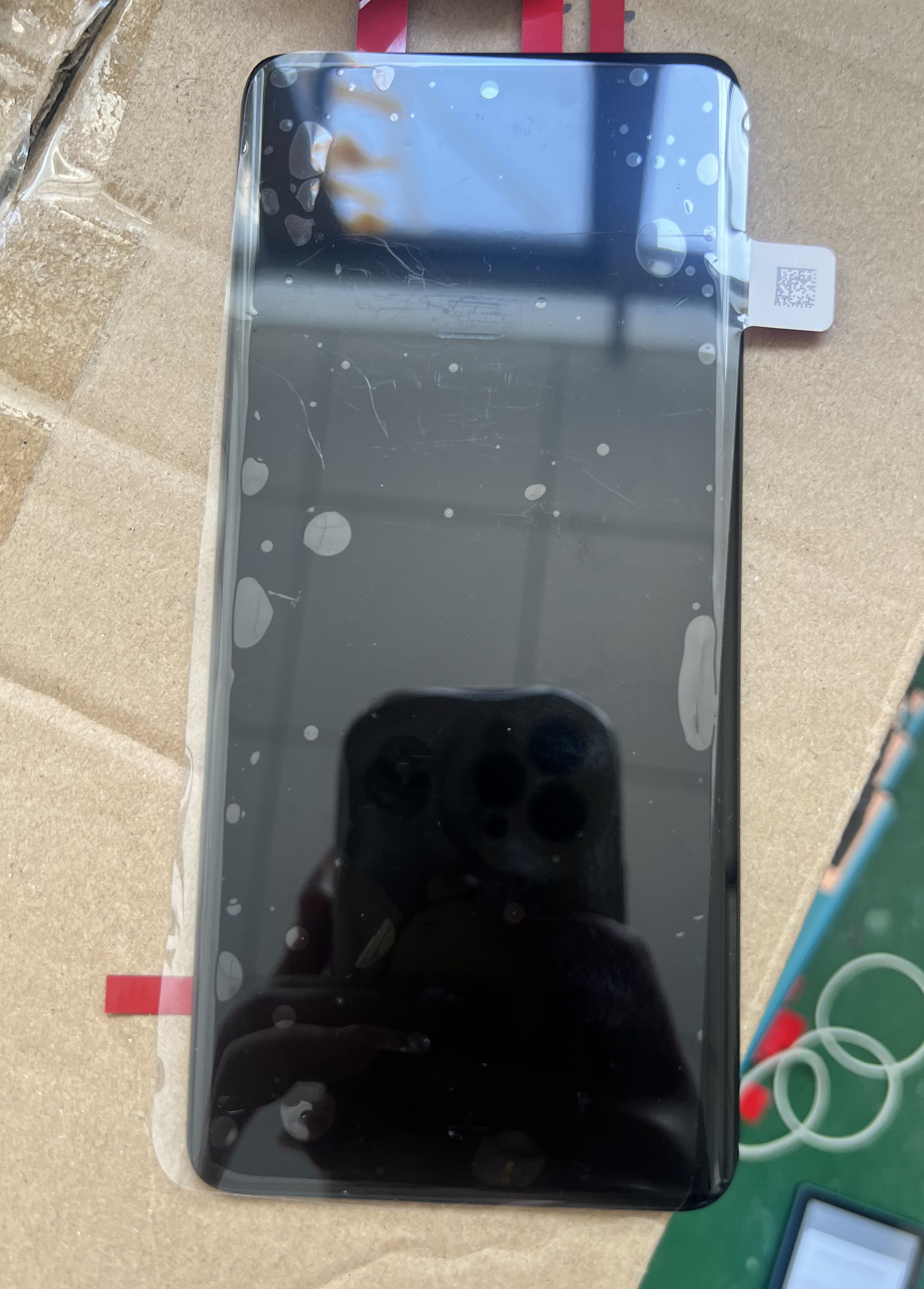 荣耀60pro原装瑕疵屏幕曲屏显示手机屏幕