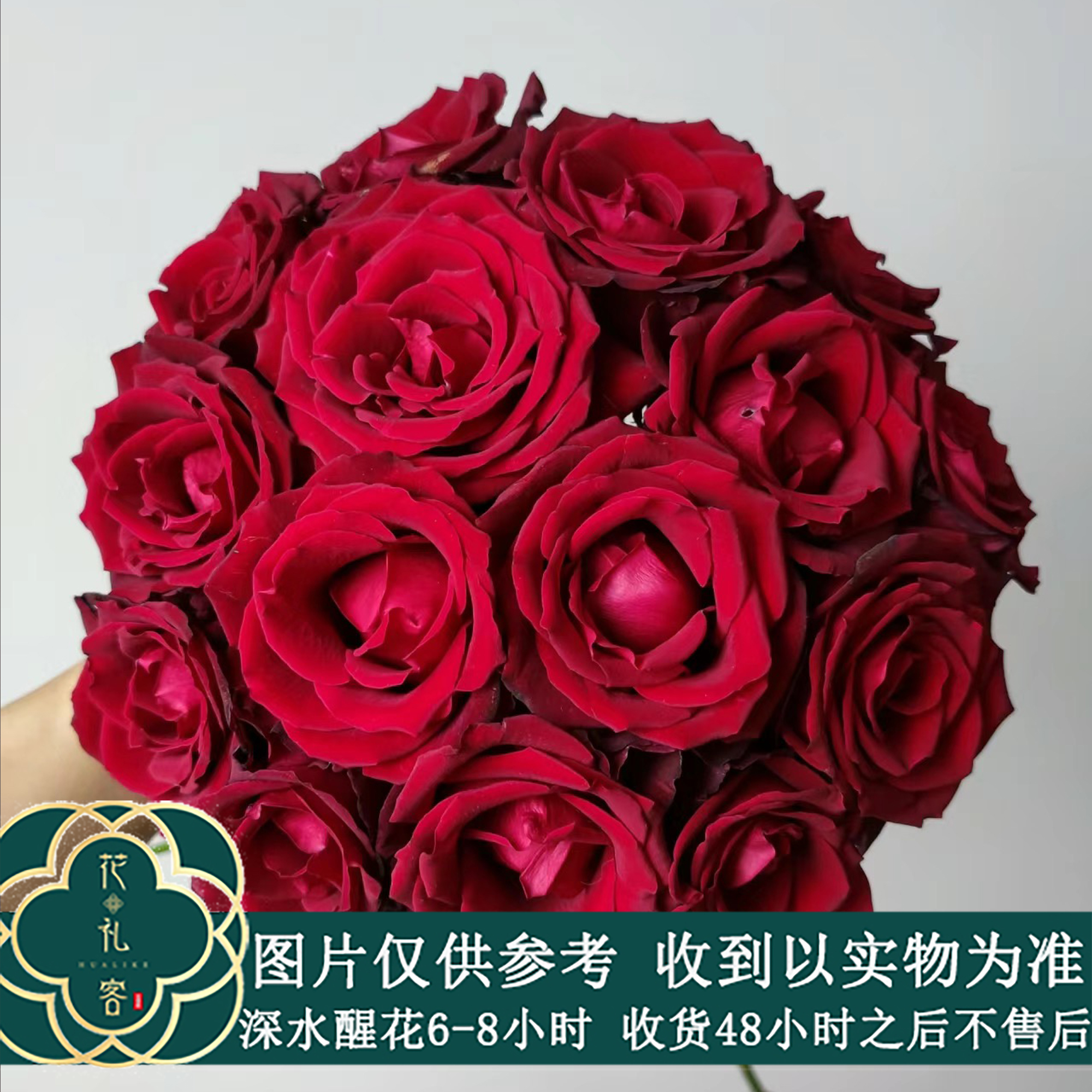 云花巷#单头玫瑰 【玫昂红】鲜花优选基地顺丰直发