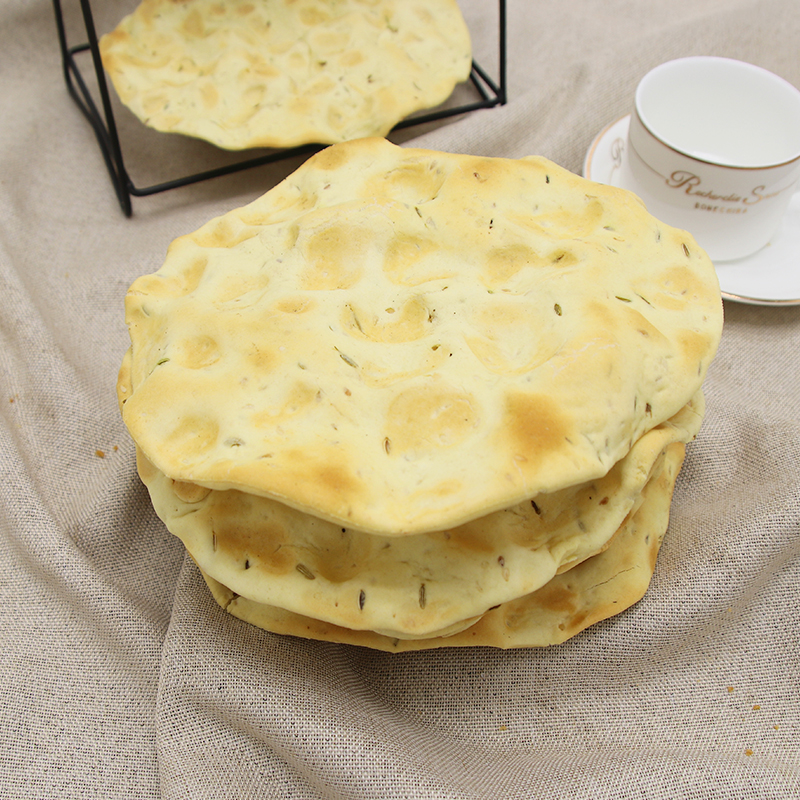 【子诺】石子饼陕西特产原产地老酵面发酵酥脆美味308g/袋
