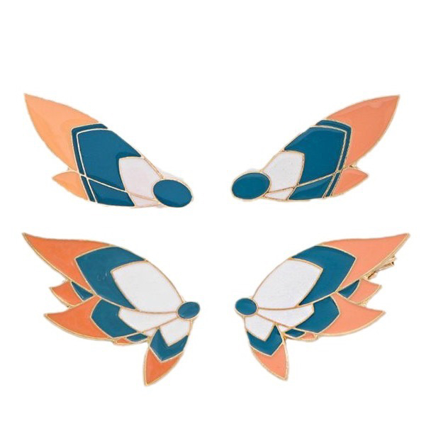 sky光遇周边翅膀边夹风行翅膀一对卡通女学生光遇cos头饰蝴蝶风行