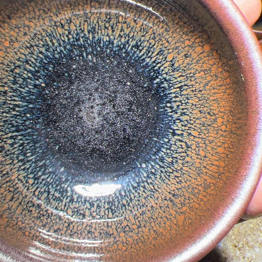 茶盏风****花仿宋建盏茶器