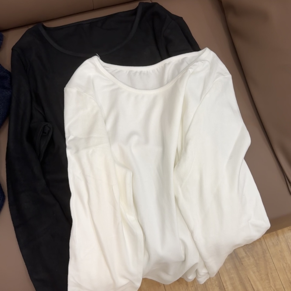  CT170【随心搭】秋冬内搭磨毛修身显瘦打底衫长袖上衣