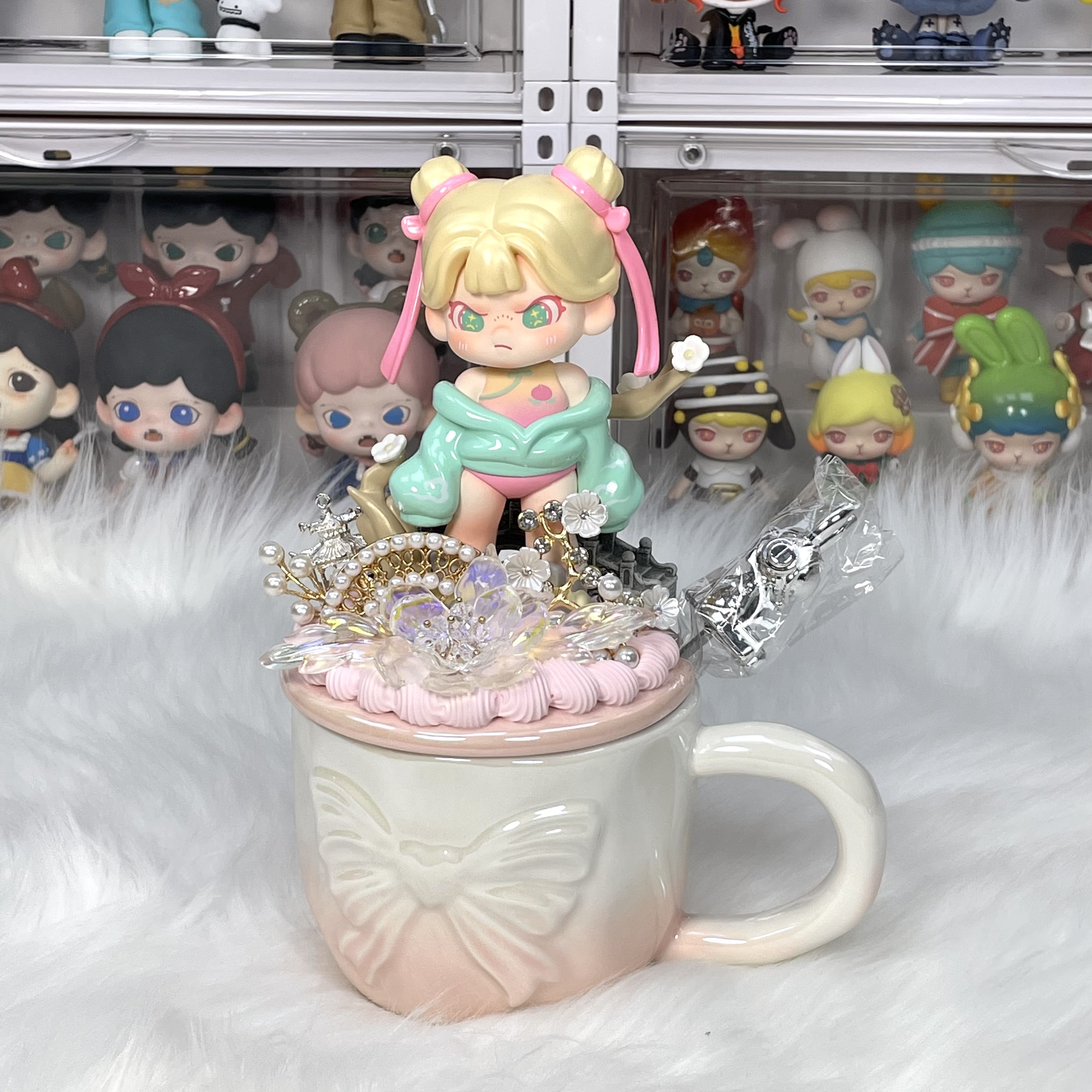 【福袋】】饭团手工DIY奶油胶水杯