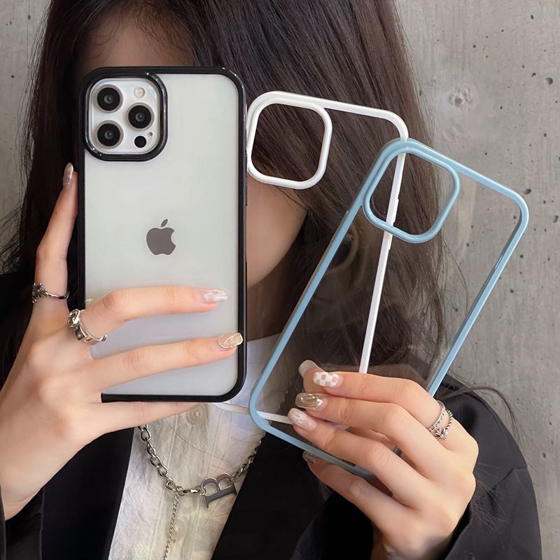透明亚克力iPhone11手机壳苹果13promax防摔7/8plus女xs/xr苹果12