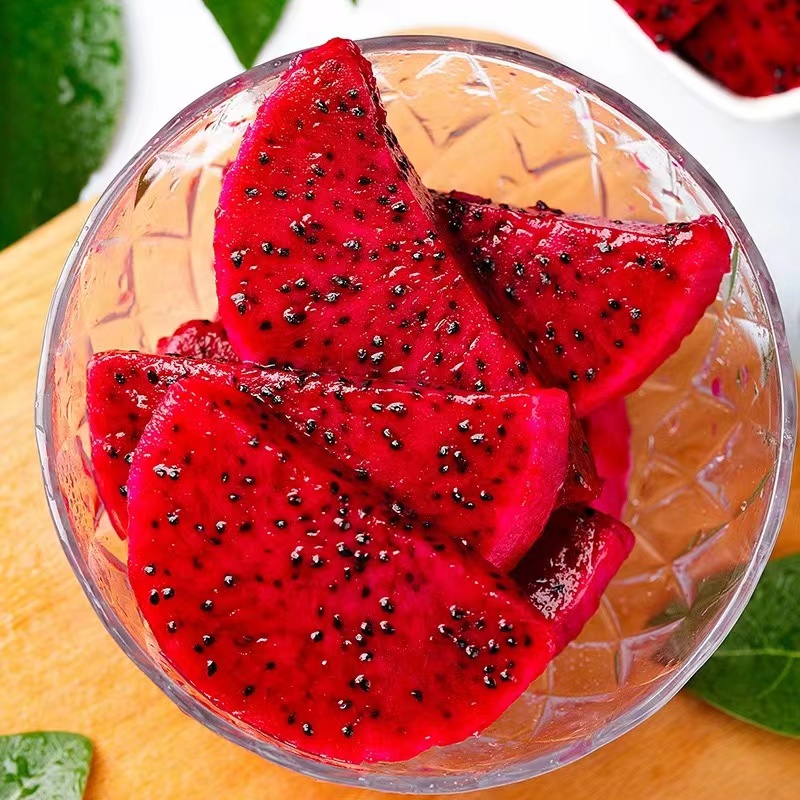 【达吾水果】精品海南红心火龙果30果