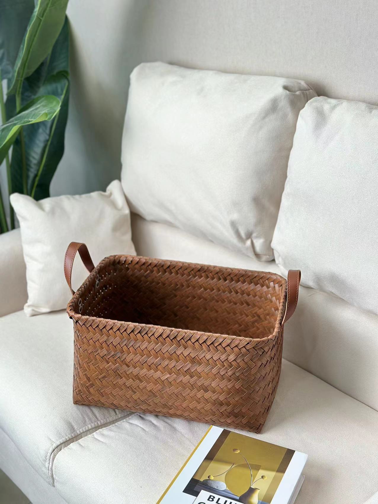 美式轻奢20高收纳筐