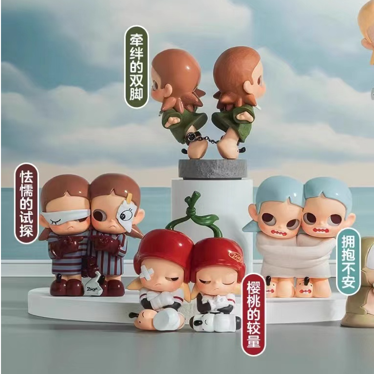 Zsiga双子系列盲盒手办摆件第三代治愈可爱造型