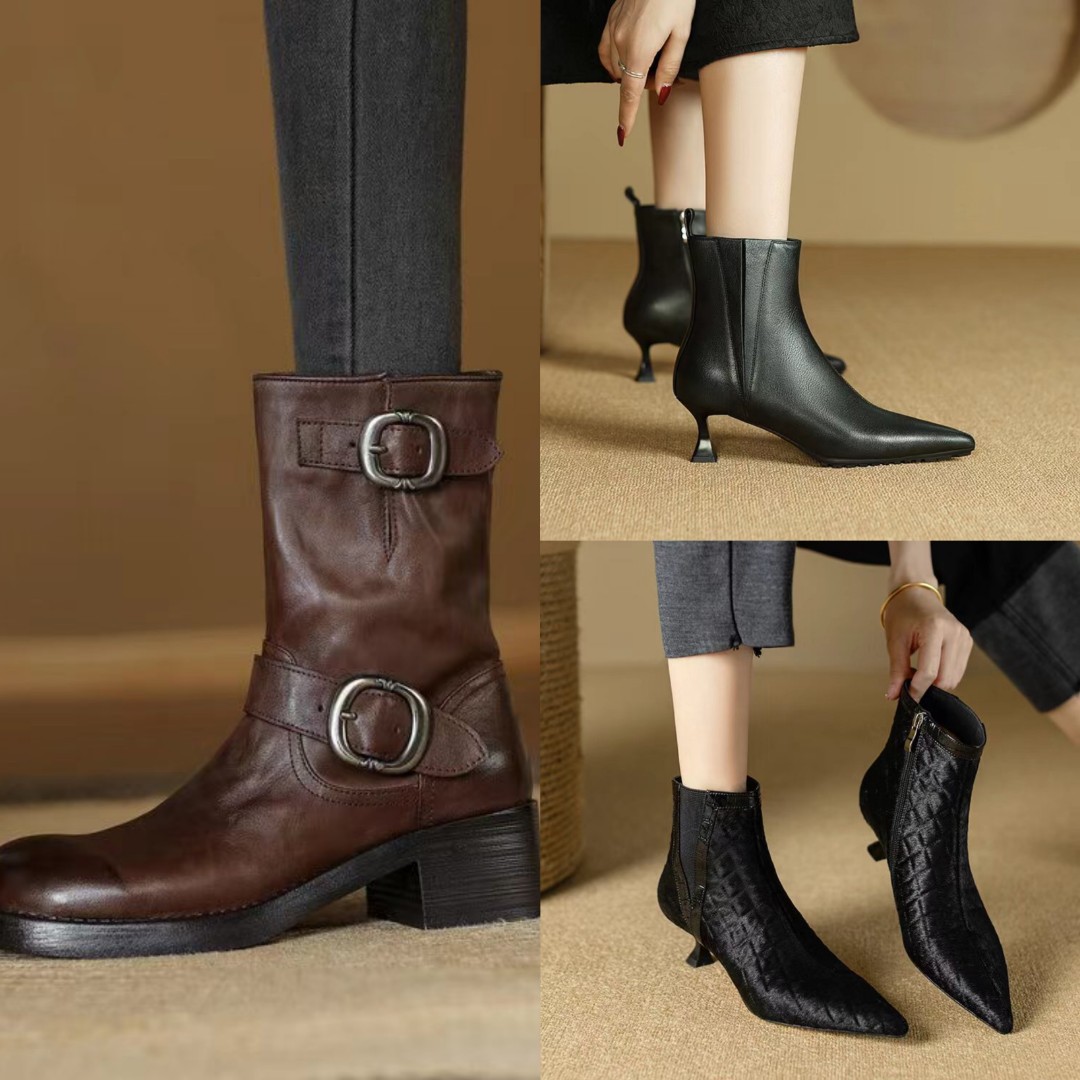 〖老王手工女鞋〗 如偶遇有微瑕 介意慎拍 NO备注NO发货