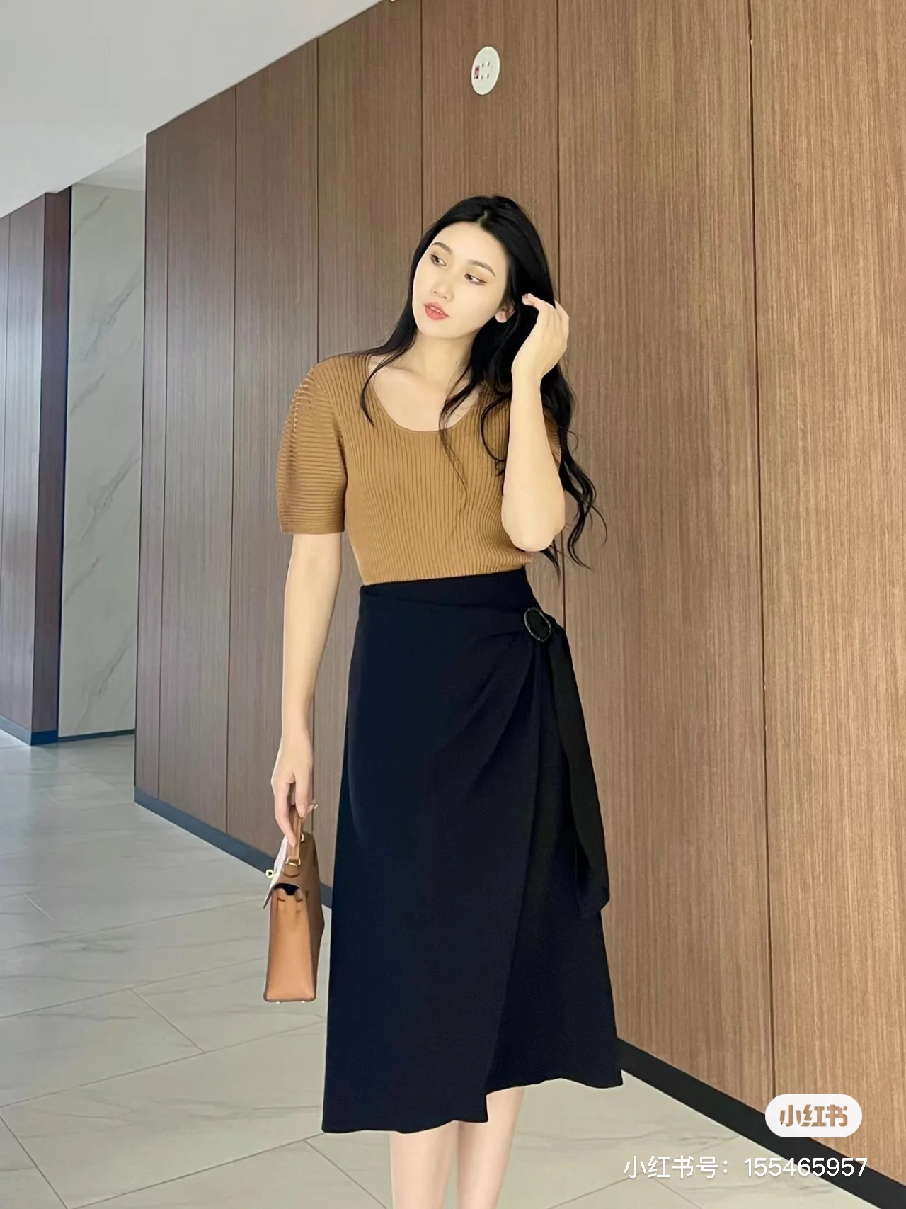 冰冻丝滑针织短袖