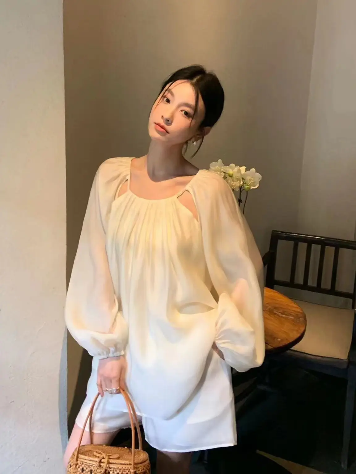 衬衫开衫气质夏季