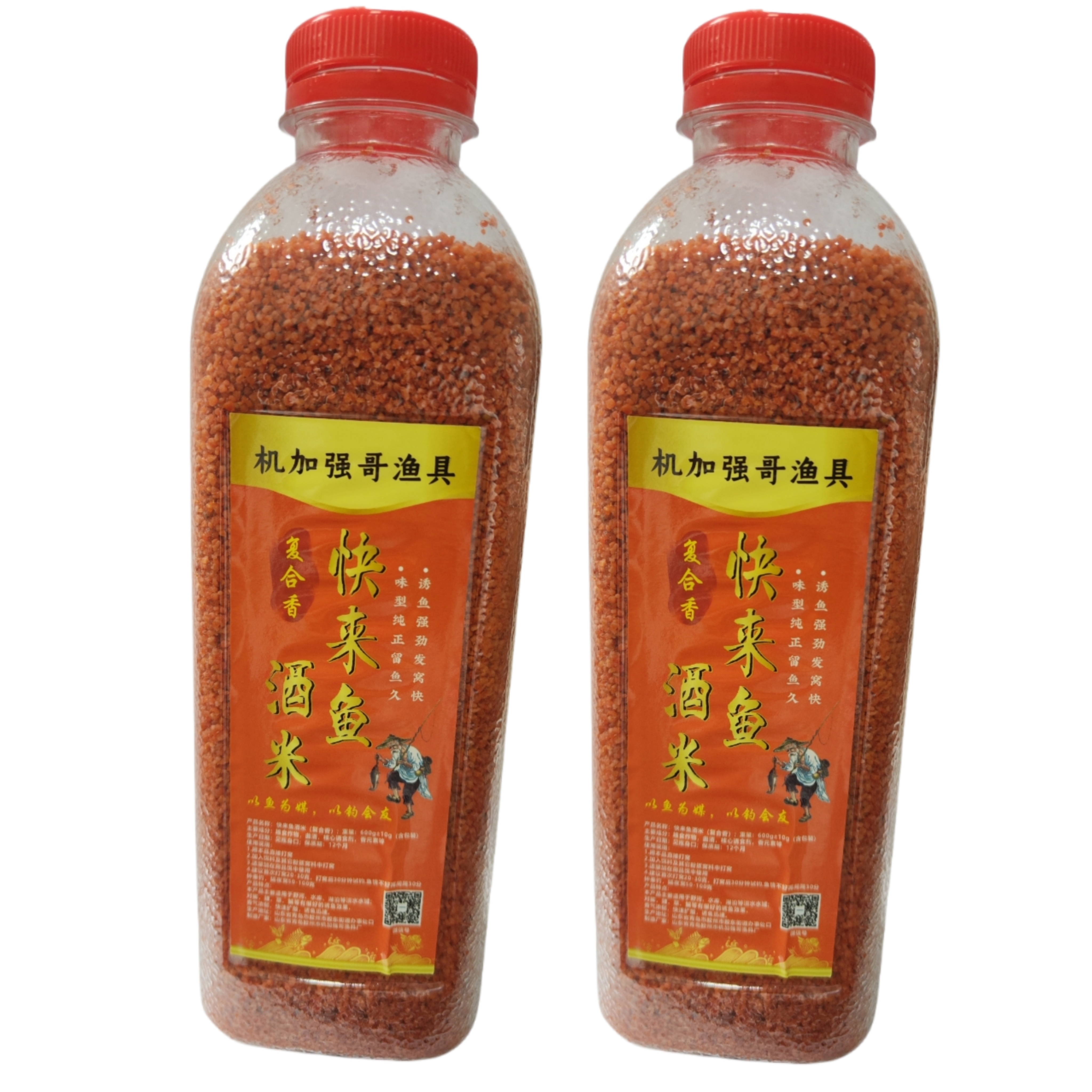 四季通用型强效诱食鲫鱼鲤鱼中药酒米钓鱼窝料