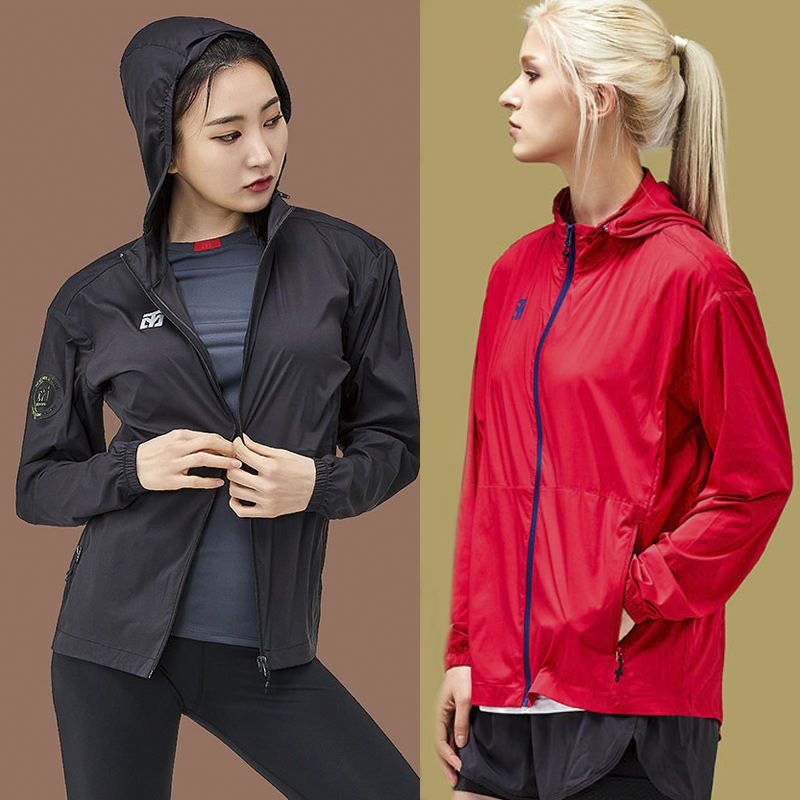 MOOTO防晒防风外套Taepoong休闲男女通用运动情侣亲子晨跑高能感