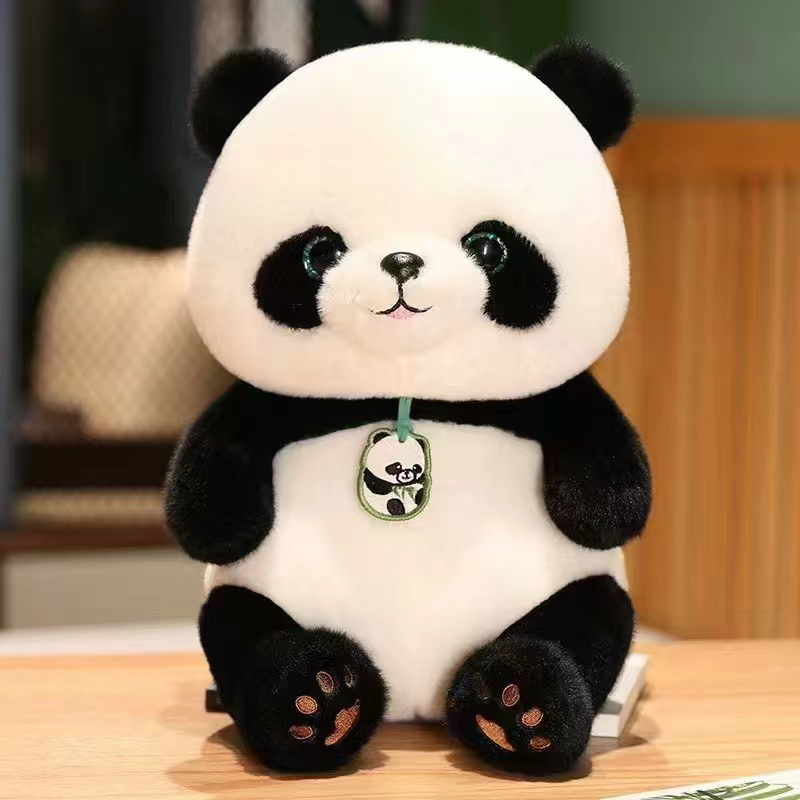 单大号熊猫贝贝毛绒玩具公仔抱枕