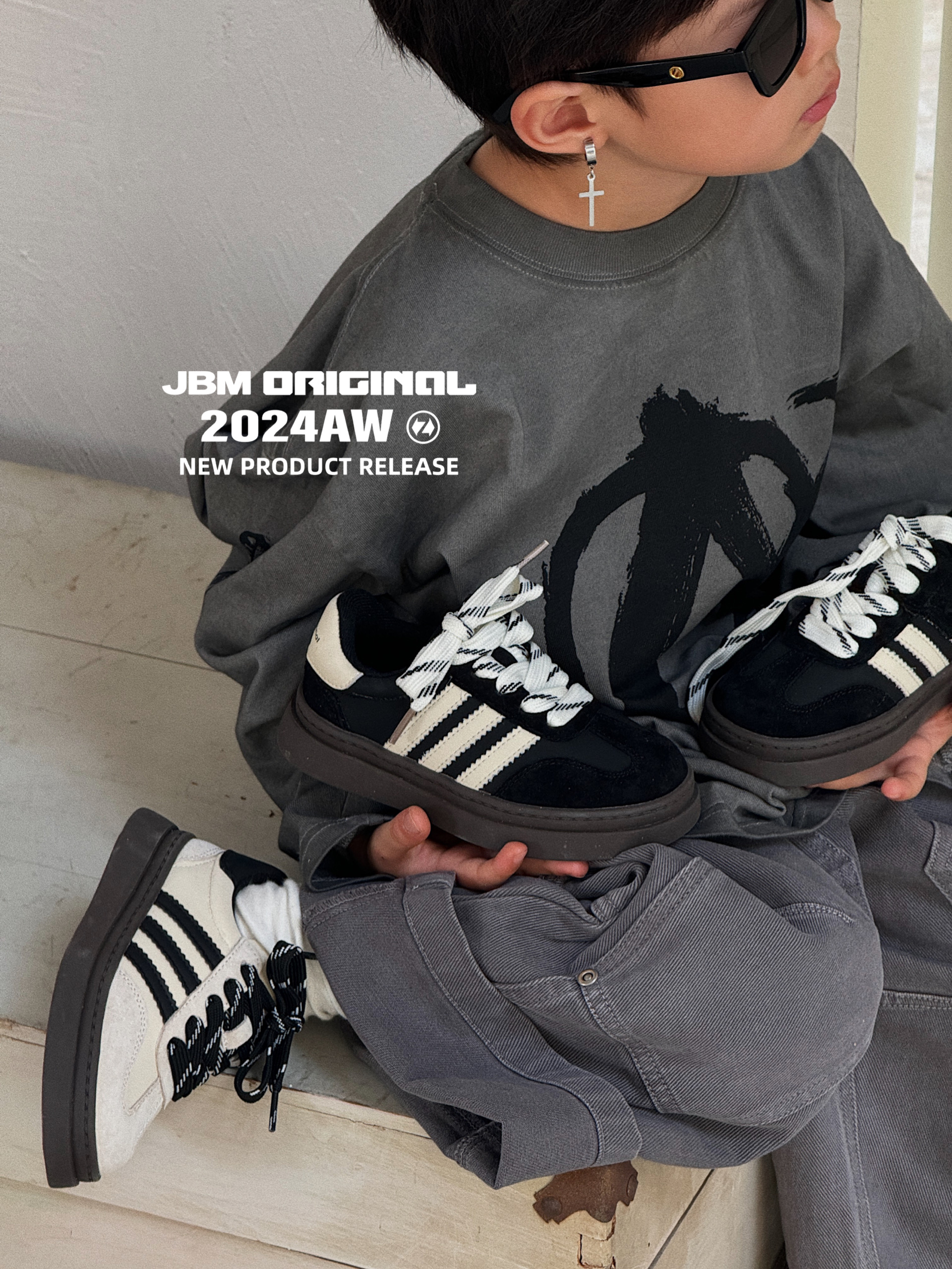 南梦童装｜经典德训鞋 冬季新款 韩版休闲低帮德训板鞋男女童