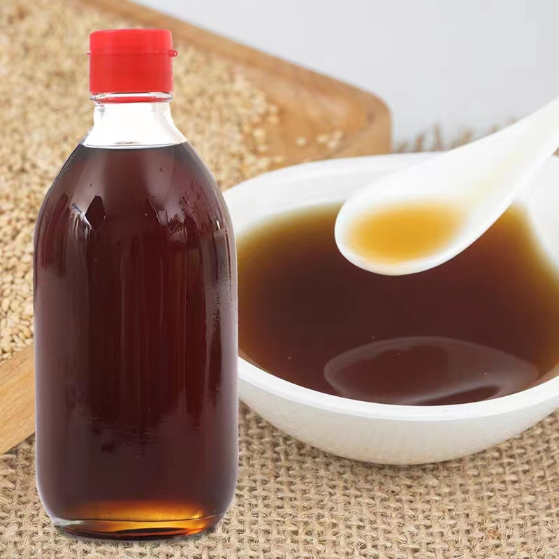 【假一赔万】1瓶白芝麻油正宗水代法营养石磨香油香味工艺小磨精选