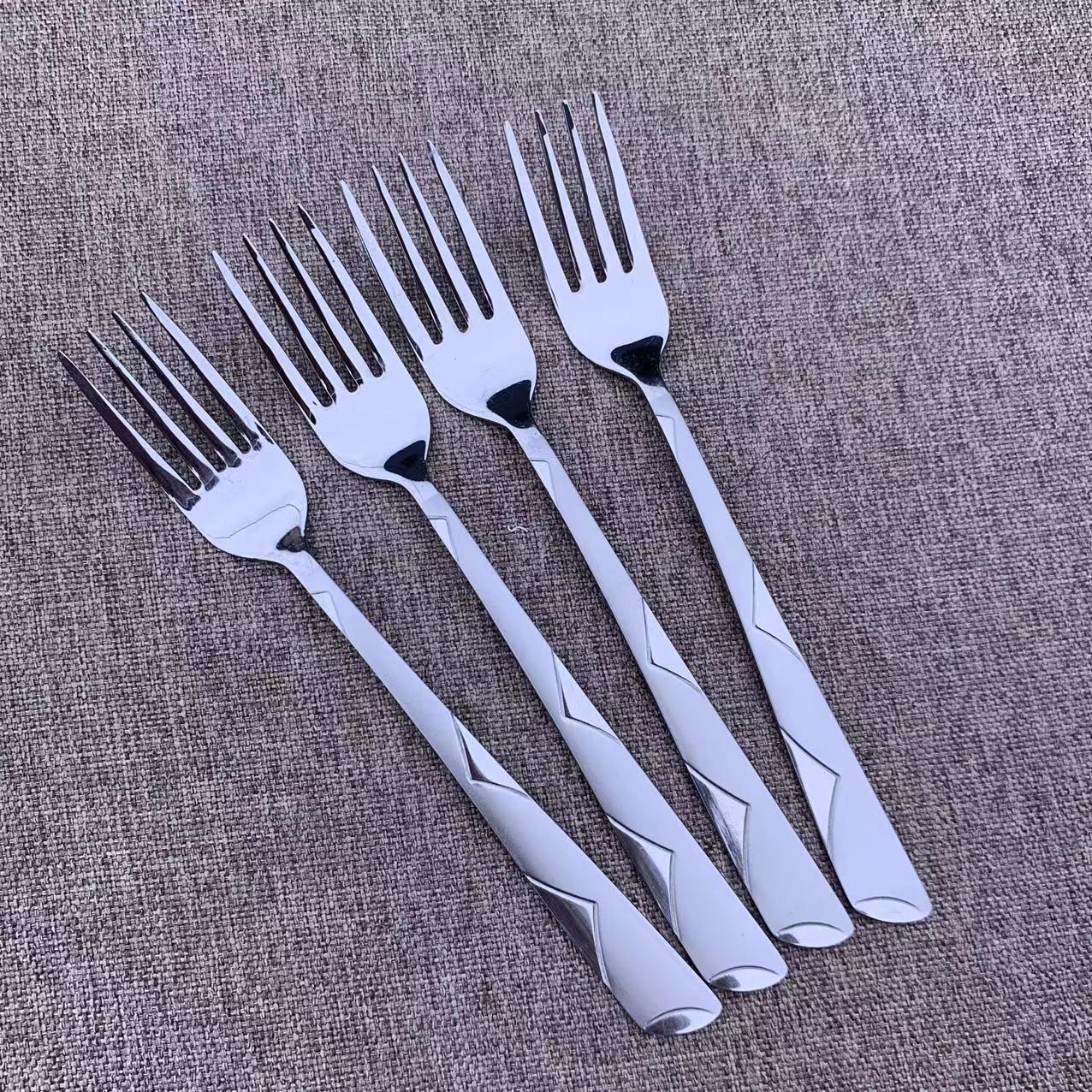 G639亗西班牙风情甜品叉5支丨博奥伟居家套装厂家提供福利