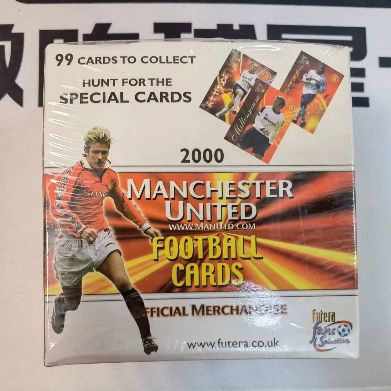 福特拉Futera 2000曼联football cards【盲盒】纸质卡牌摆件
