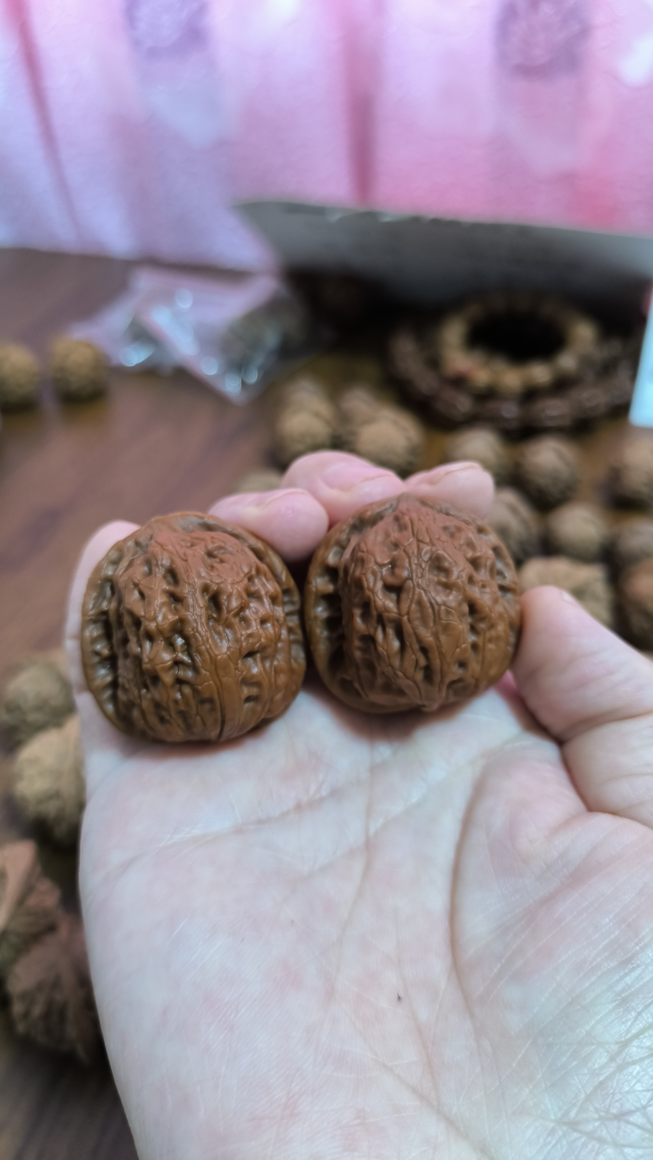 河北野生小众云雾山。老核桃，边35。肚，3.6高3.4全品