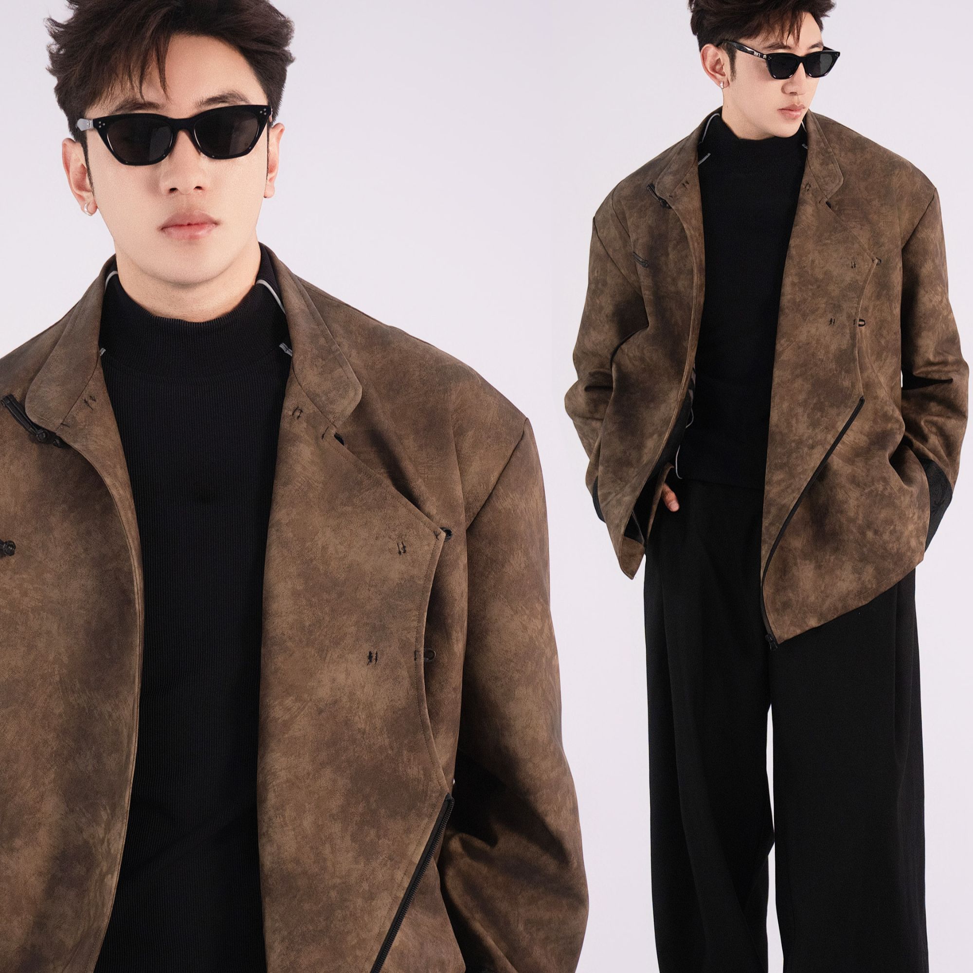 CHAWA LANDRO 【海螺】藏文系列外套藏元素盘国风扣外套潮流时尚