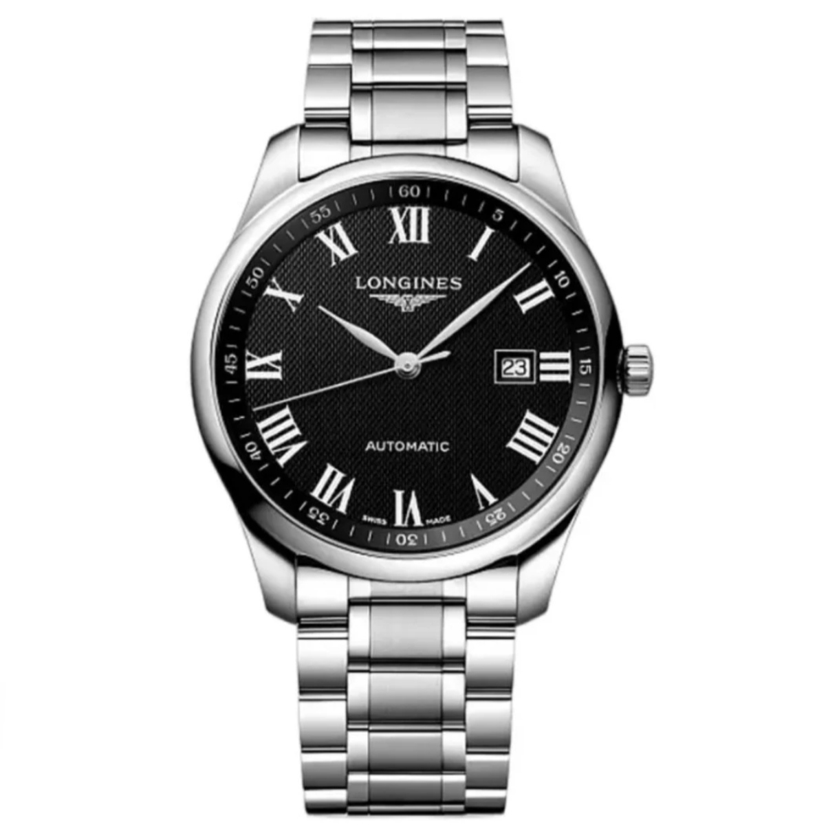 99新 Longines/浪琴 /名匠793黑盘罗马/表径40